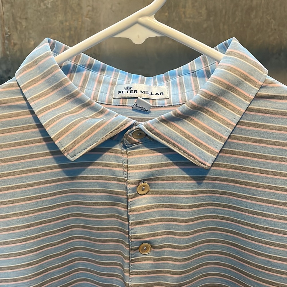 Peter Millar Golf Polo size Large